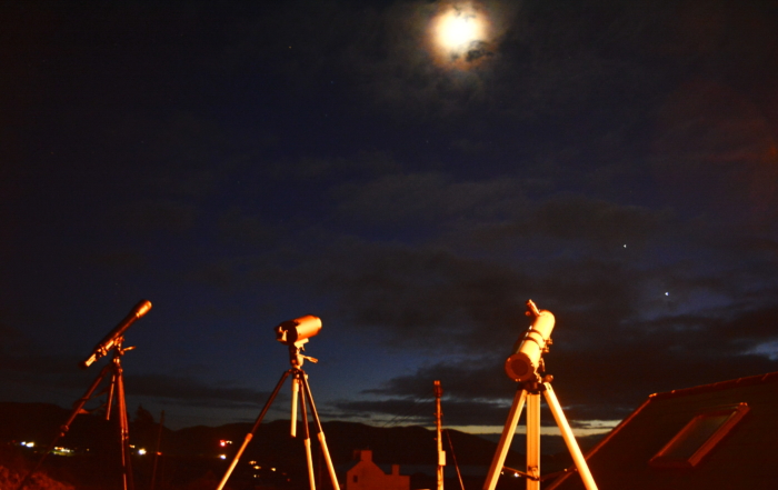 moon and planet observation