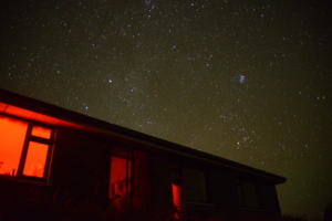 Thousands of stars visible in the dark sky over the Beara Peninsula, Ireland